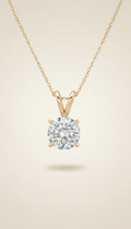 YELLOW GOLD 18 K NECKLACES & DIAMOND (0.30CT)